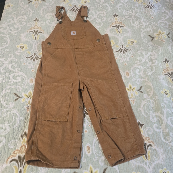 Carhartt Overalls Toddler Bib Overall Pants, 24 months - Picture 2 of 12